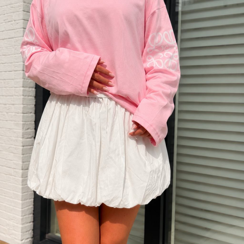 Ballon Skort wit