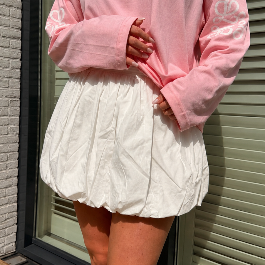 Ballon Skort wit